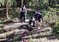 ชายชาวจีนลักลอบข้ามแดนเหยียบกับระเบิด พบทุ่นระเบิดเพิ่มอีก 1 ทุ่น พร้อมเดิน