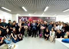 “ศ.สามารถ จับโจร ประธานเปิดงานนิทรรศการศิลปกรรม ระดับชาติและนานาชาติครั้งที่ 6 อบอุ่น