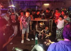 ไทยปะทะเมียนมา ยกพวกตะลุมบอนกลางลานจอดรถย่านเพชรบุรี